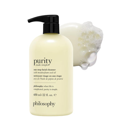 philosophy front bottle showing packaging and easy recognition benefit