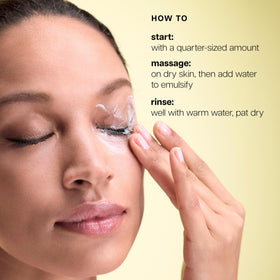 philosophy meadowfoam seed oil ingredient droplet on leaf benefit: highlights conditioning oil