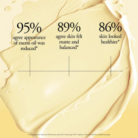 philosophy product being applied to cheek demonstrating matte look and lightweight feel