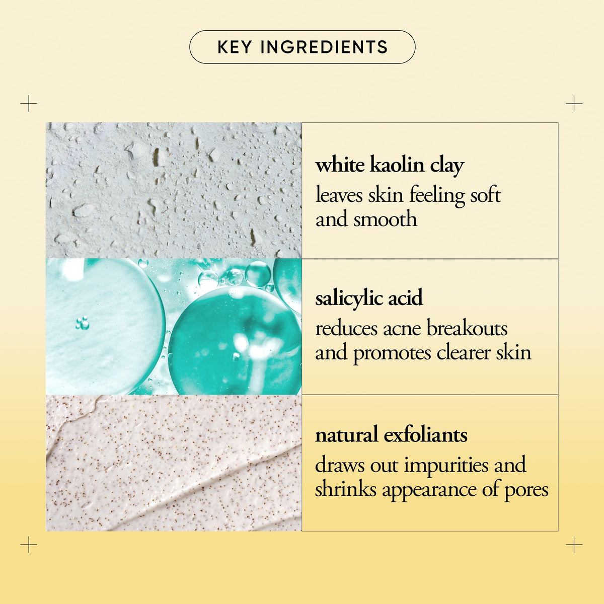 philosophy close-up of creamy mask texture highlighting smooth consistency and gentle exfoliation