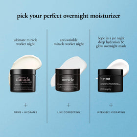 philosophy size scale in hand showing 2 fl oz travel-friendly benefit