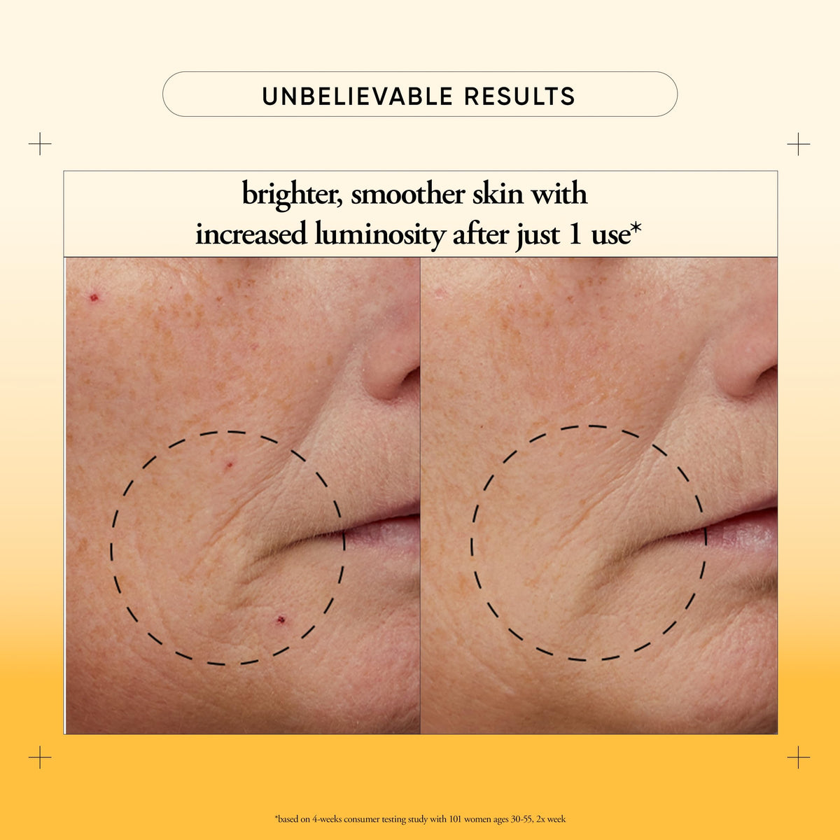 philosophy step 1 texture closeup highlighting exfoliating formula benefits