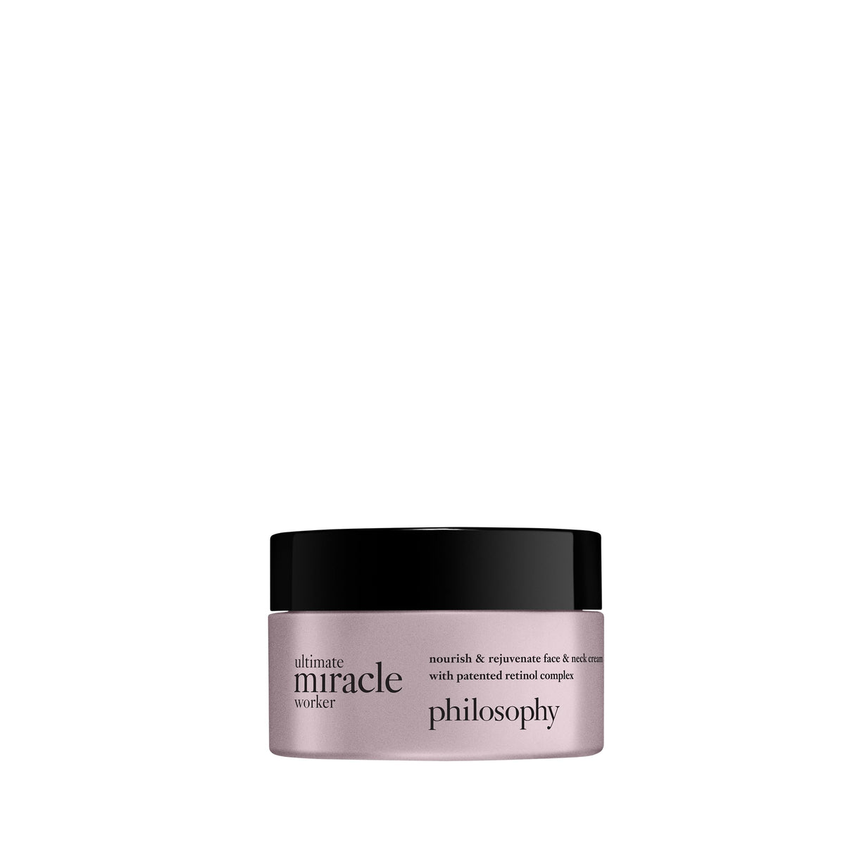 philosophy front packaging showing compact jar and clear branding for easy recognition
