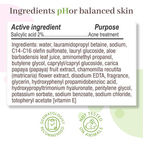 bathroom routine scene with pHisoderm bottle, suggests everyday use and skin comfort