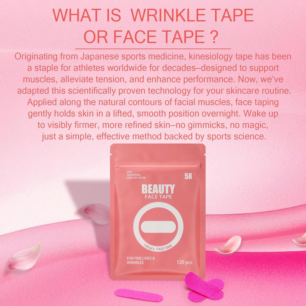 Phlountsy smile line application detail showing precise crease coverage