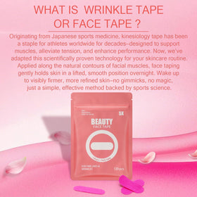 Phlountsy smile line application detail showing precise crease coverage