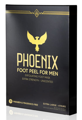 Phoenix Foot Peel bootie close-up showing size and sealed edge for secure fit