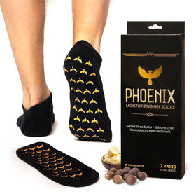 Phoenix Foot Peel front packaging showing product and benefits