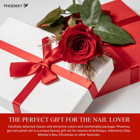 phoenixy manicure in use with hand under lamp demonstrating quick curing benefit