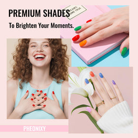 phoenixy manicure tools and cuticle oil pen ready for nail prep