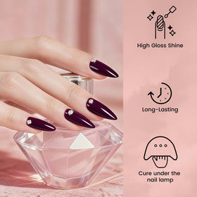 phoenixy matte topcoat swatch showing velvety texture and modern finish