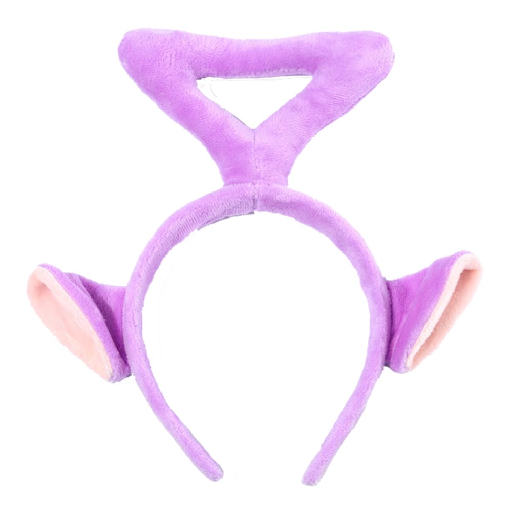 PHQOORYTH headband front view showing playful ears and color benefit visibility