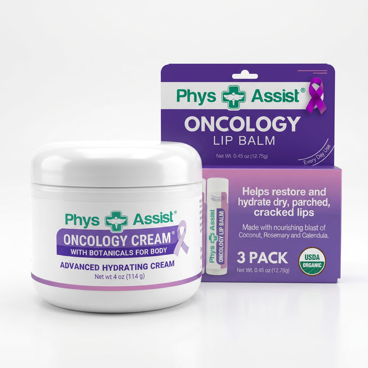 PhysAssist body cream front packaging showing size and gentle formula benefits