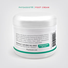 PhysAssist open jar texture showing smooth cream for quick absorption