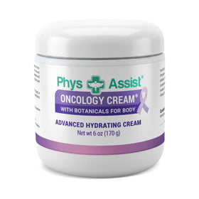 PhysAssist front jar 6 oz showing packaging and brand for soothing hydration