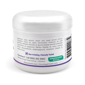 PhysAssist lifestyle bedside on nightstand showing easy nightly moisturizing routine
