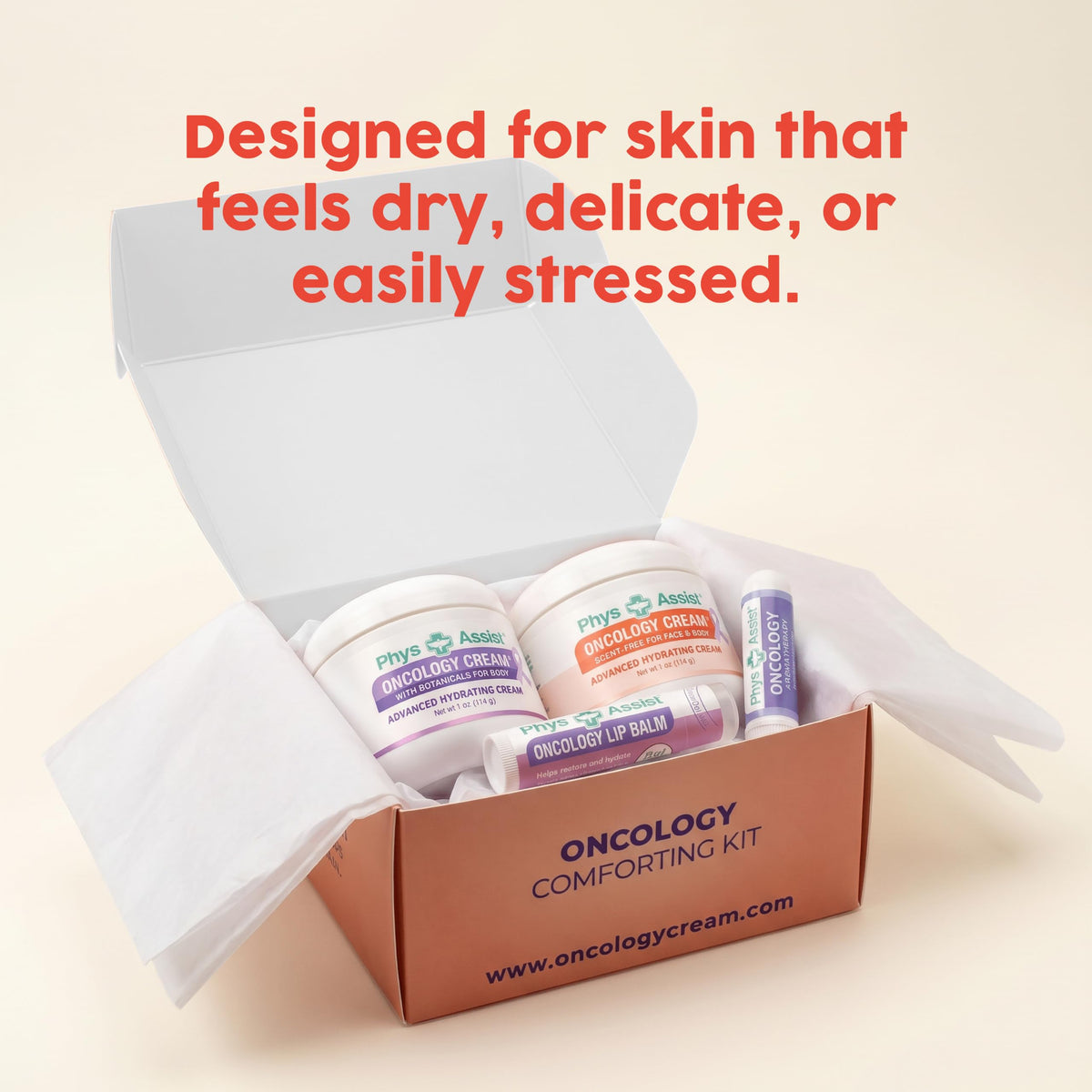 PhysAssist lifestyle gift setting conveying thoughtful encouragement and comforting care
