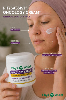 PhysAssist label close-up highlighting ingredient list and gentle formulation transparency