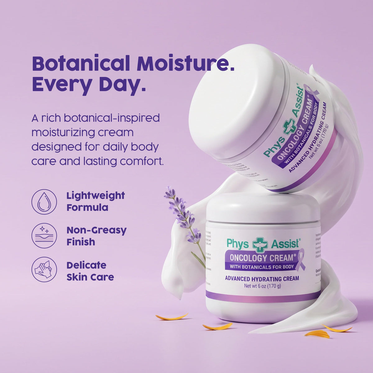 PhysAssist size comparison in hand showing portable 6 oz convenience benefit