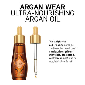 Physicians Formula dropper releasing oil to show silky texture and lightweight feel