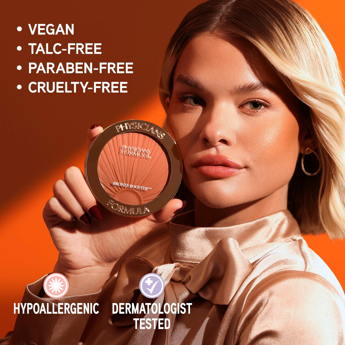 Physicians Formula bronzer on makeup shelf conveying everyday use appeal