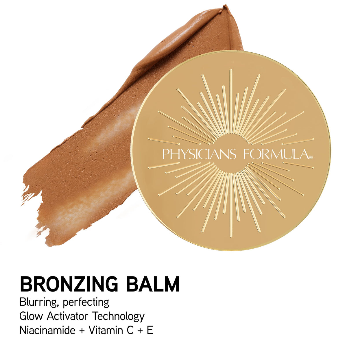 Physicians Formula bronze booster lifestyle summer glow on model showing natural warmth benefit