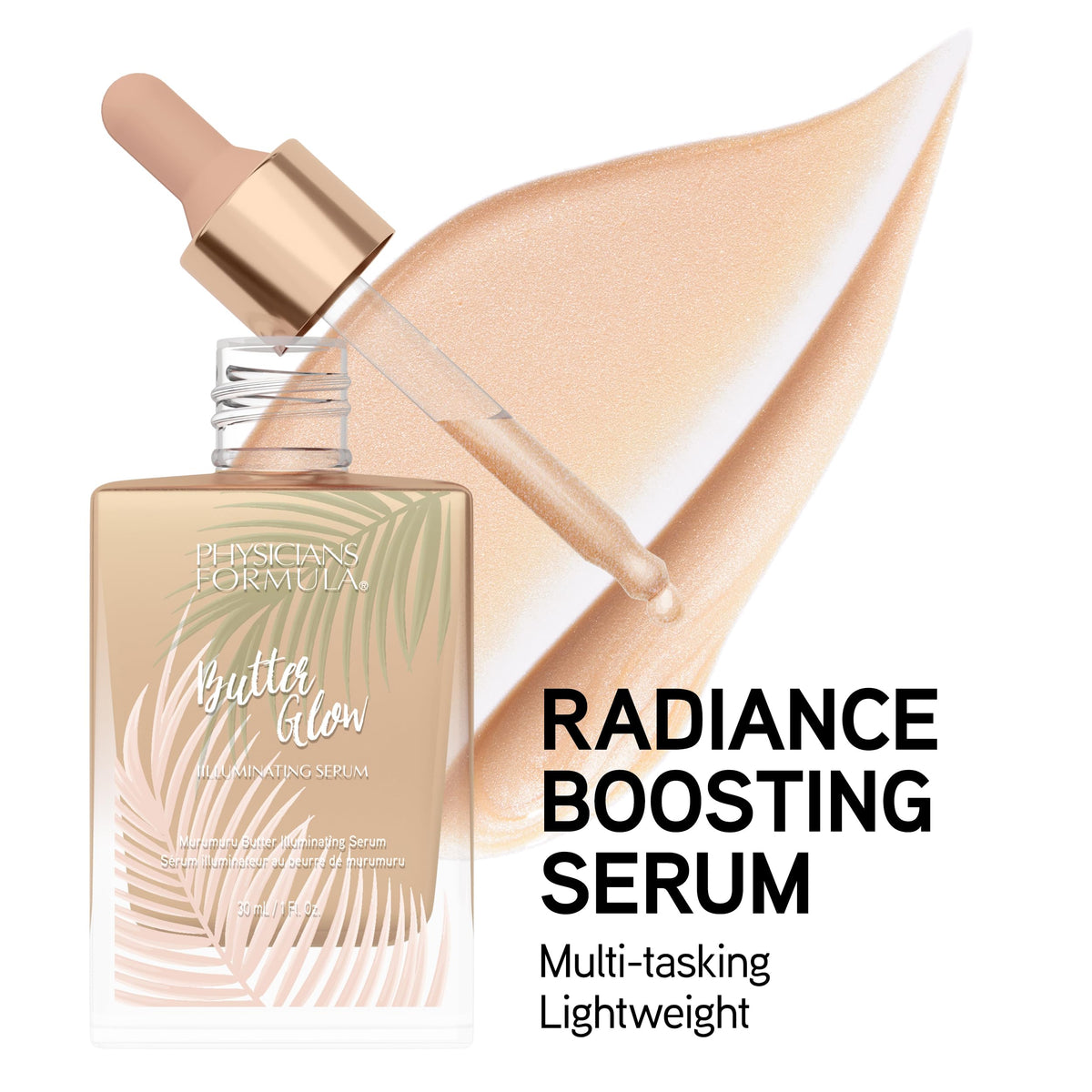 Physicians Formula applied on model for natural dewy, glowing skin