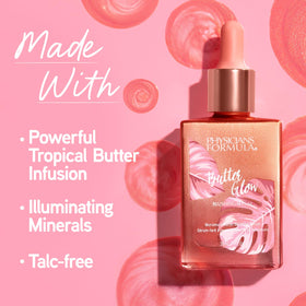 Physicians Formula on model cheeks showing natural dewy rosy glow