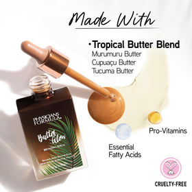 Physicians Formula close-up of serum drop illustrating lightweight buttery texture
