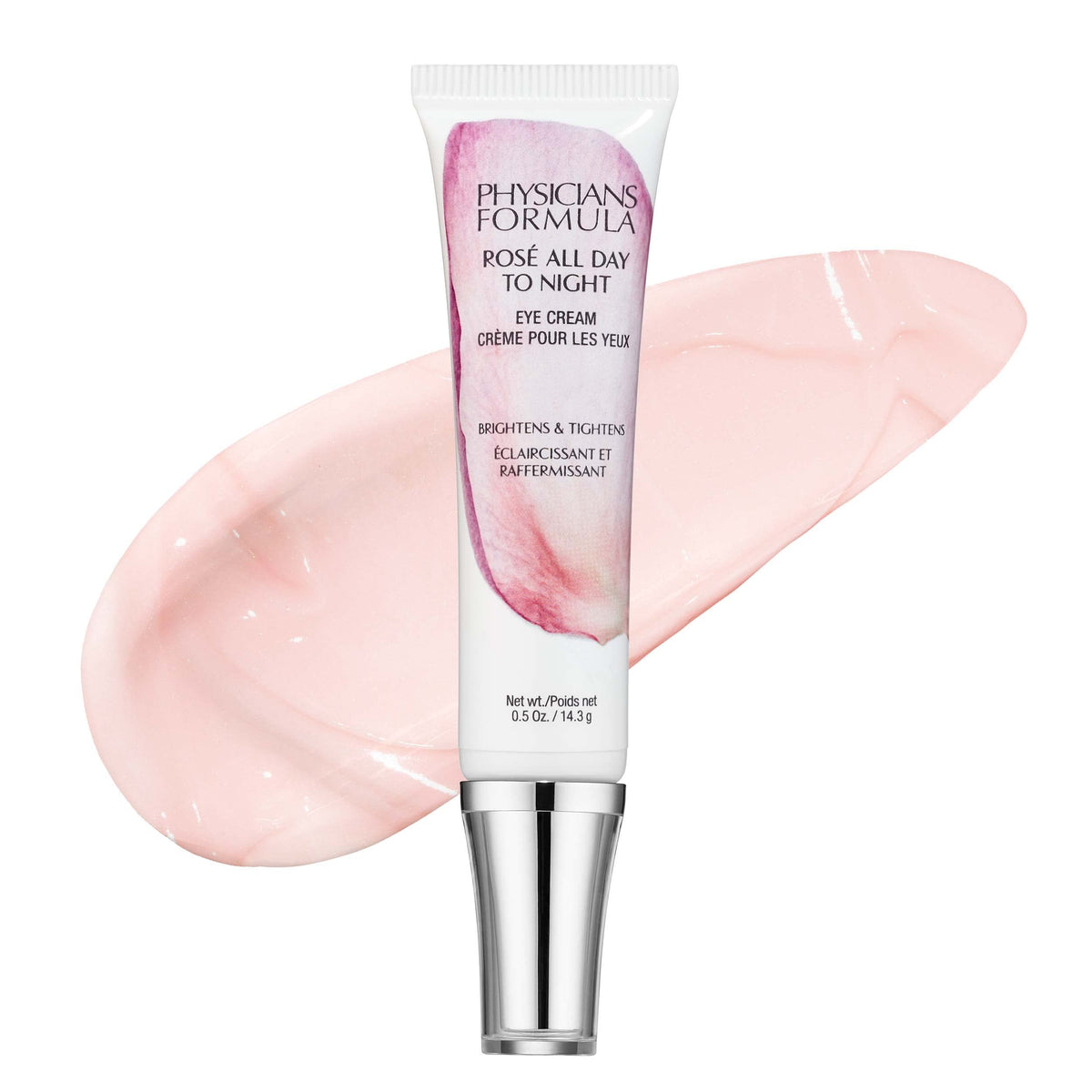Physicians Formula front packaging showing product and branding benefit: brightens