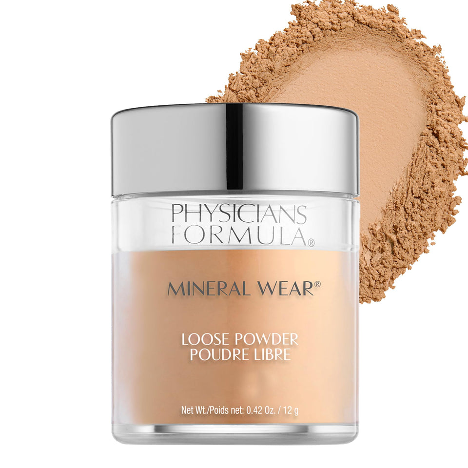 Physicians Formula jar front showing product packaging and easy storage benefit
