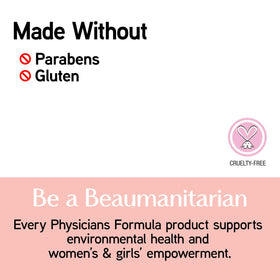 Physicians Formula Murumuru Butter Blush texture close-up highlighting creamy-powder finish and moisturizing butters