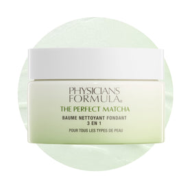 Physicians Formula jar front view showing product label and calming mandarin scent benefit