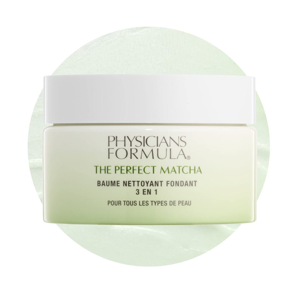 Physicians Formula jar front view showing product label and calming mandarin scent benefit