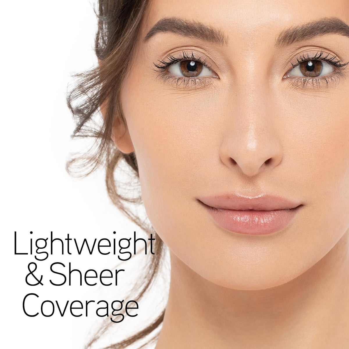Physicians Formula pressed powder surface close-up, shows fine texture for smooth finish