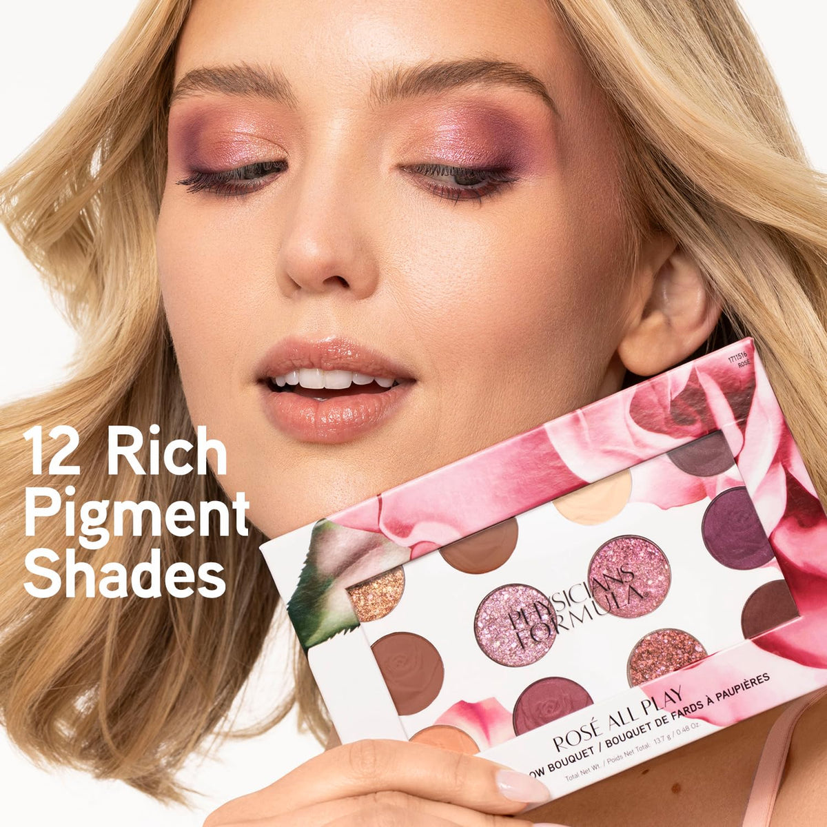 Physicians Formula open palette top-down view highlighting shade variety and versatility