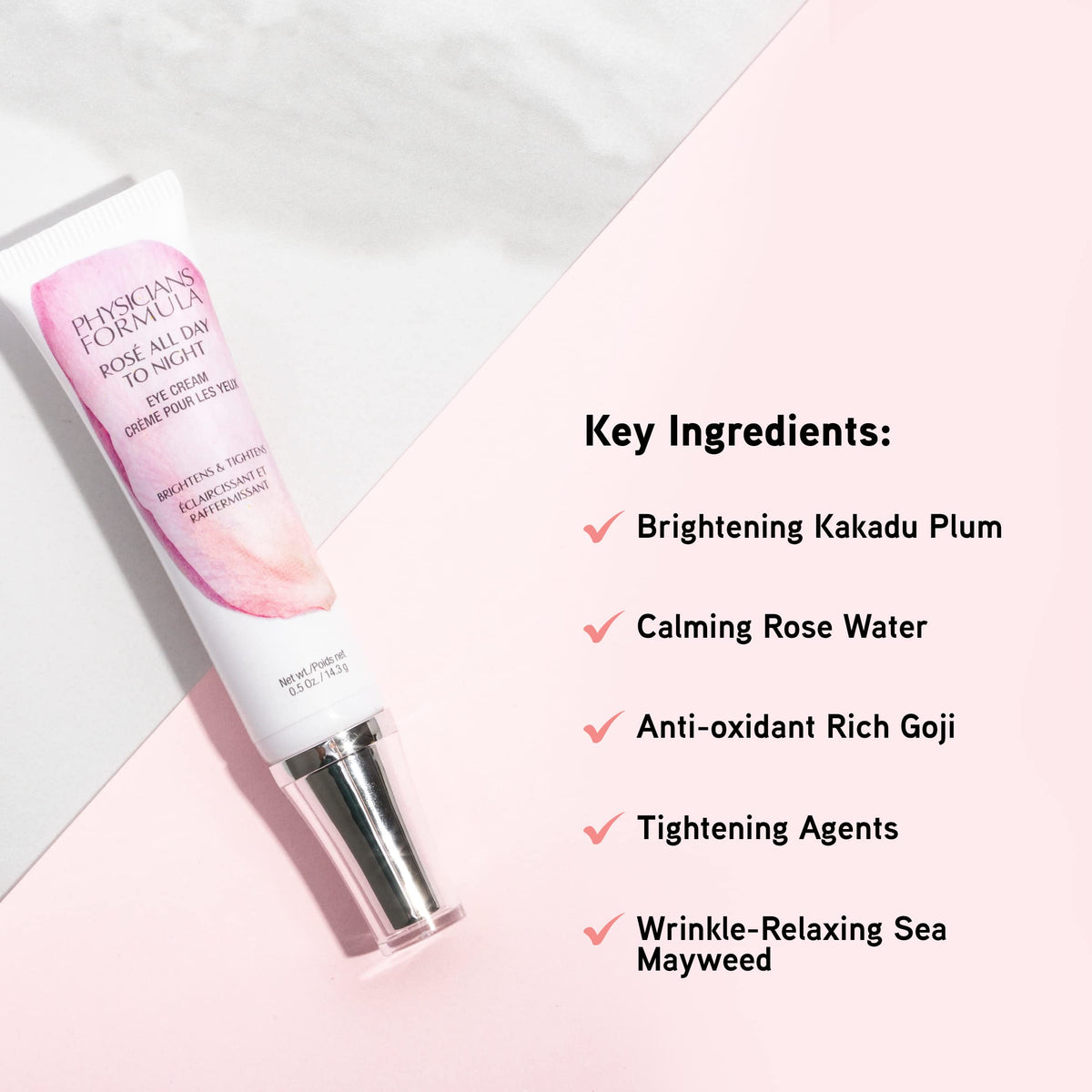 Physicians Formula close-up texture highlighting creamy finish and hydration benefit