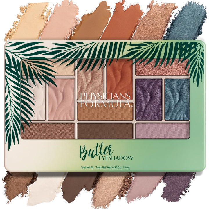 Physicians Formula front compact closed showing Tropical Days packaging and portability