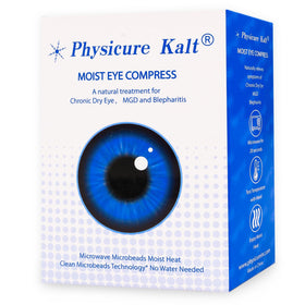 Physicure Kalt inner pack and cover laid out showing complete kit contents