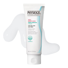 PHYSIOGEL front packaging showing product and benefit of calming skin