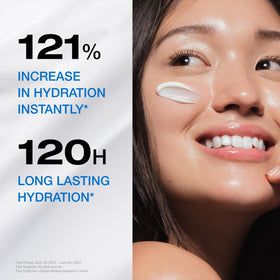 PHYSIOGEL cream applied on hand demonstrating quick absorption and comfort
