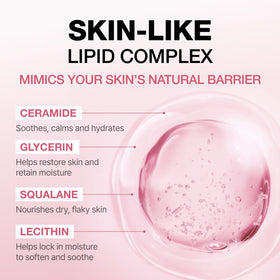 PHYSIOGEL family applying cream in lifestyle shot illustrating gentle, hypoallergenic care for all ages