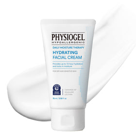 PHYSIOGEL front packaging showing tube and brand reassurance