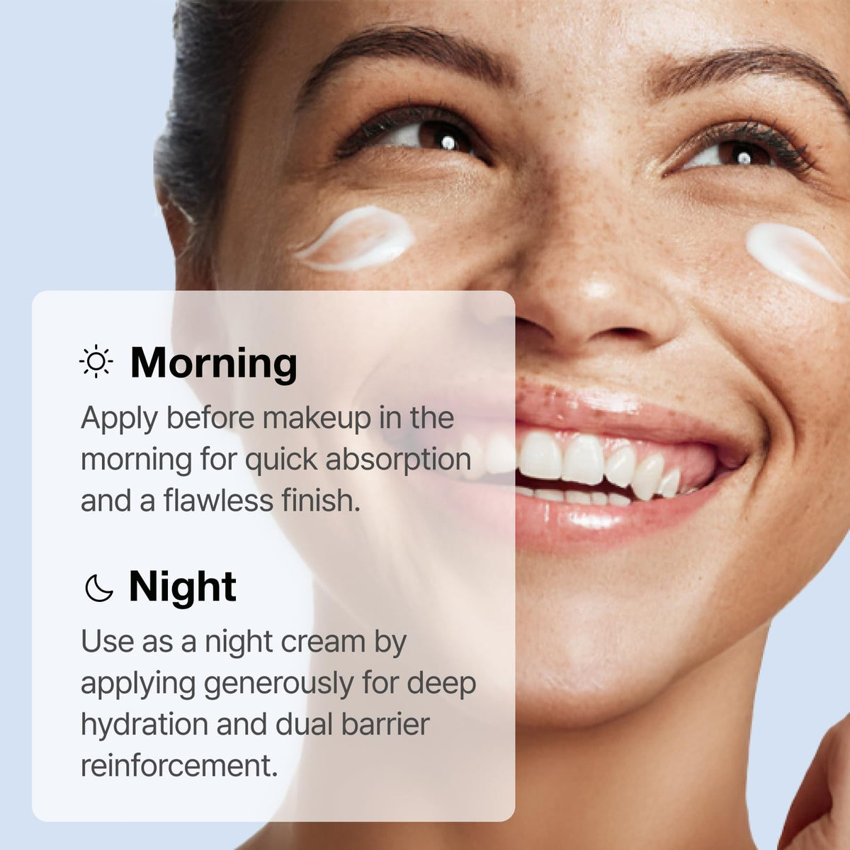 PHYSIOGEL jar on bathroom counter in a calm routine setting promoting gentle care