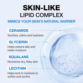 PHYSIOGEL on bathroom vanity suggesting nightly hydration routine