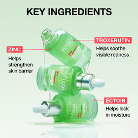 PHYSIOGEL bottle positioned beside moisturizer to show layering use