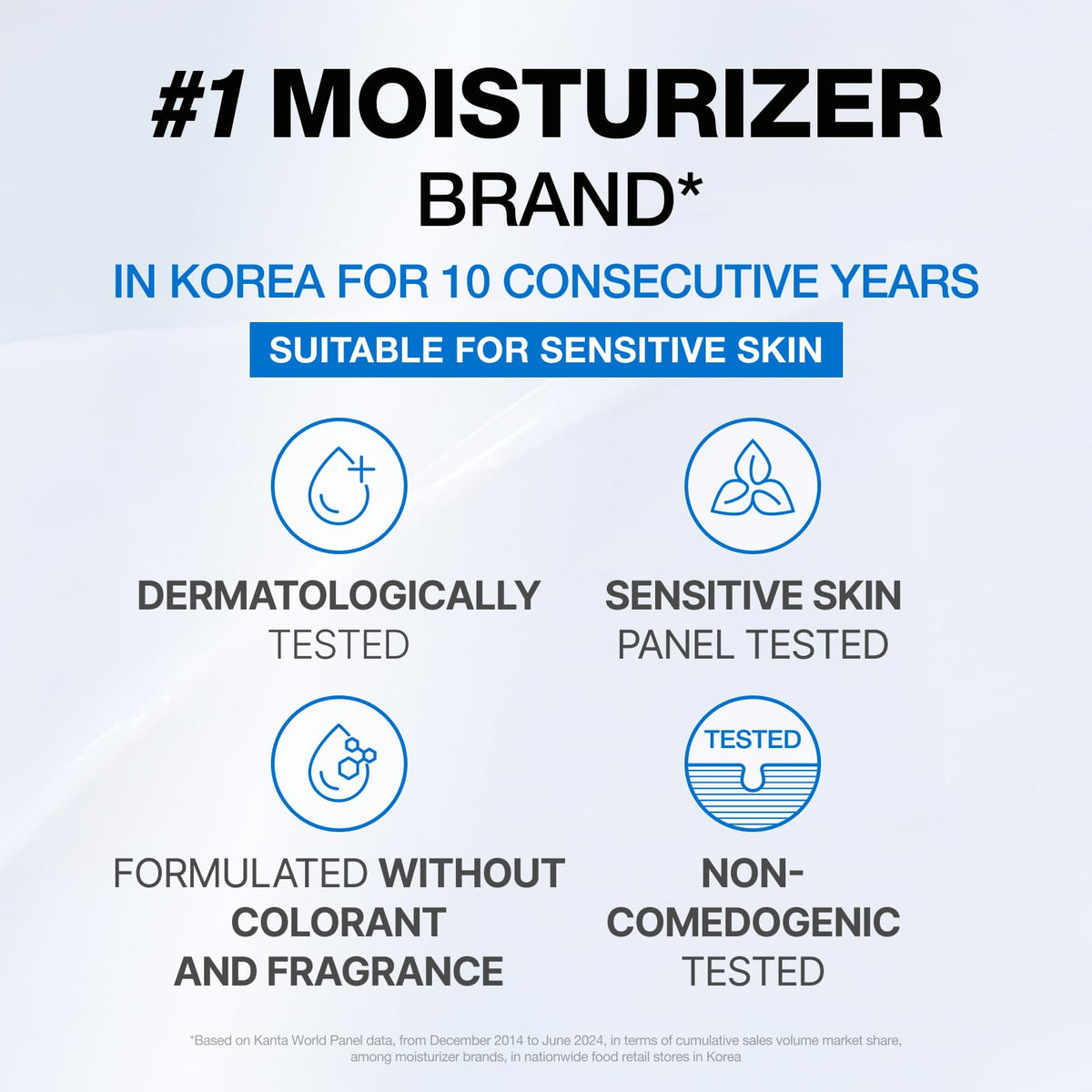 PHYSIOGEL cream texture close-up illustrating smooth, hydrating consistency