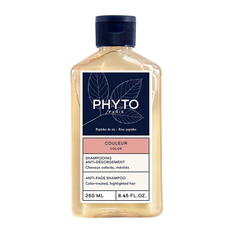 PHYTO front bottle view showing label and color protection benefit