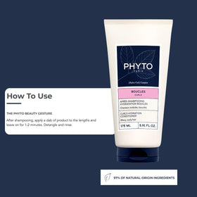 PHYTO conditioner staged in modern bathroom for daily routine appeal