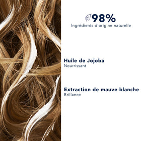PHYTO jojoba oil and white mallow extract close-up highlighting natural active ingredients